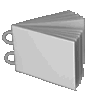Broschüre mit Ringösen, Endformat DIN A5 quer, 128-seitig